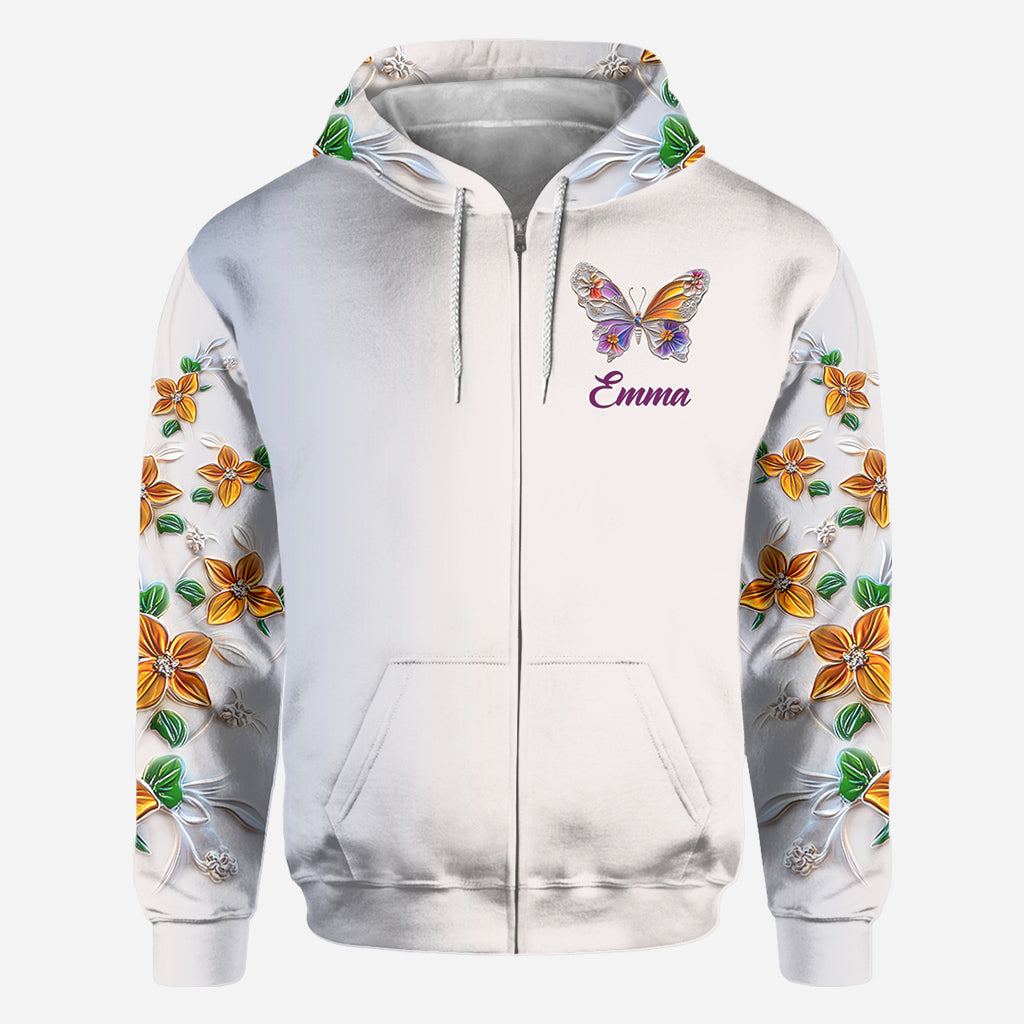 Atemberaubender Schmetterling – personalisiertes T-Shirt mit Schmetterlingsmotiv