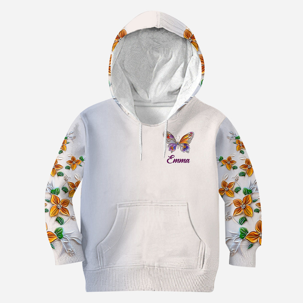 Atemberaubender Schmetterling – personalisiertes T-Shirt mit Schmetterlingsmotiv