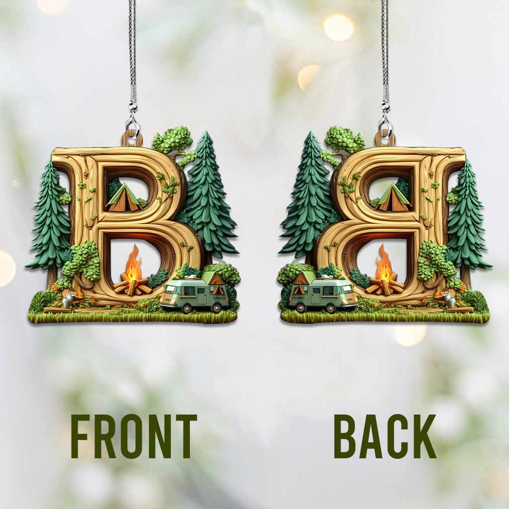 Camping-Brief – Personalisierter Camping-Auto-Anhänger