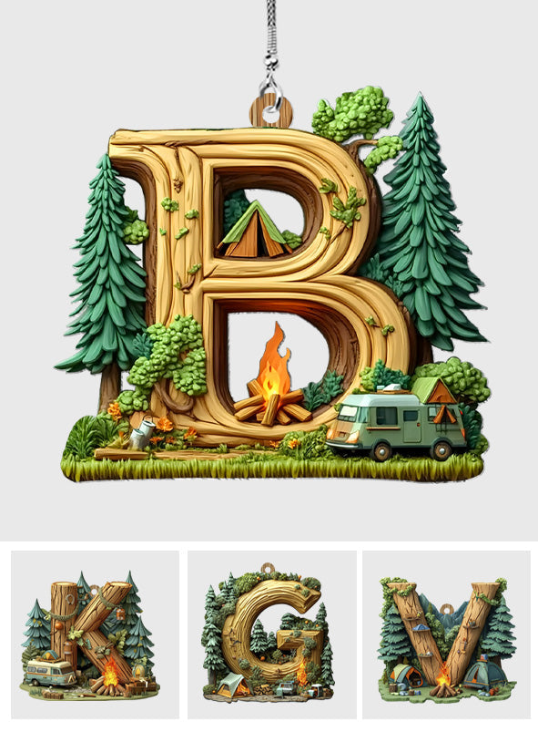 Camping-Brief – Personalisierter Camping-Auto-Anhänger