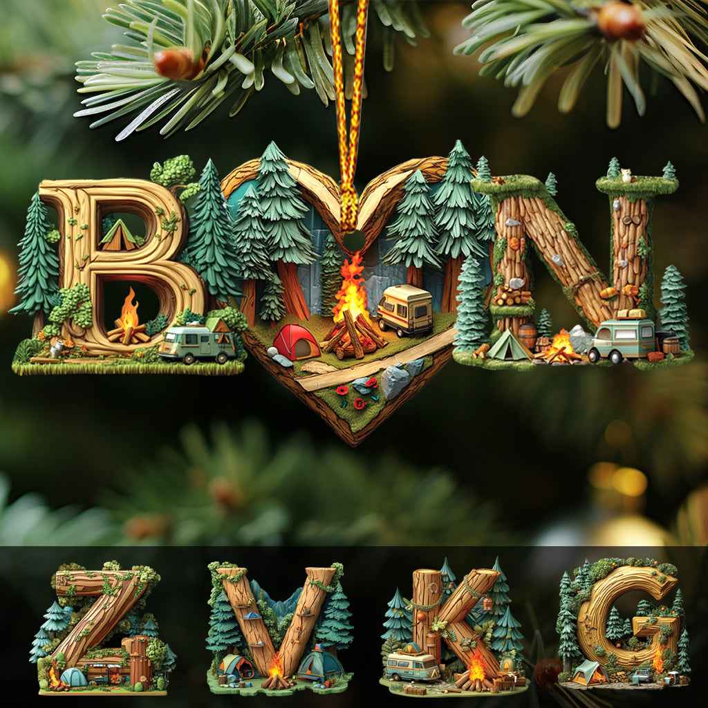 Brief an ein Camping-Pärchen – Personalisierter Camping-Anhänger