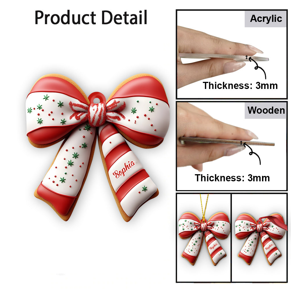 Little Christmas Cake Family Friends - Personalized Family Ornament