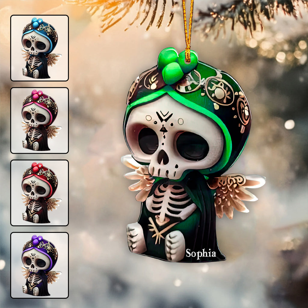 Niedlicher Totenkopf – personalisierter Totenkopf-Anhänger