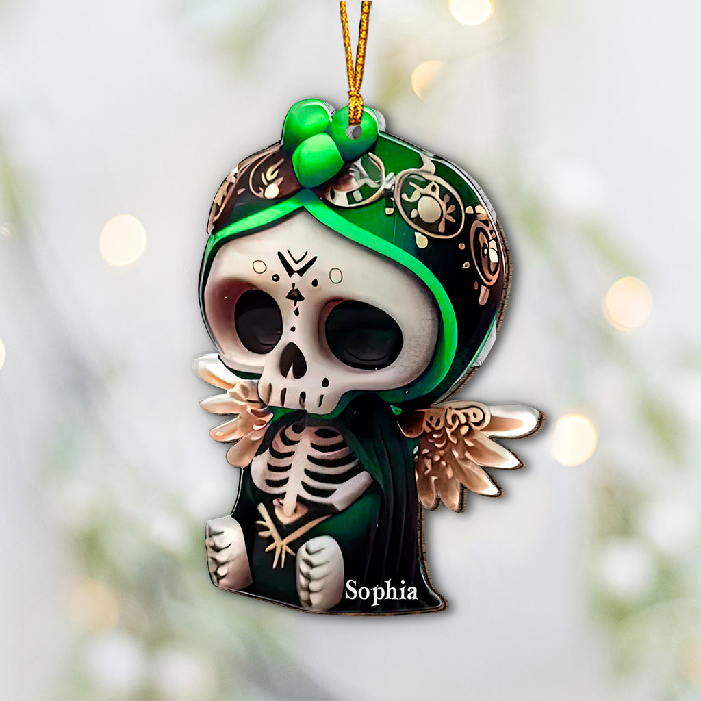 Niedlicher Totenkopf – personalisierter Totenkopf-Anhänger