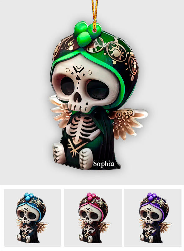 Niedlicher Totenkopf – personalisierter Totenkopf-Anhänger