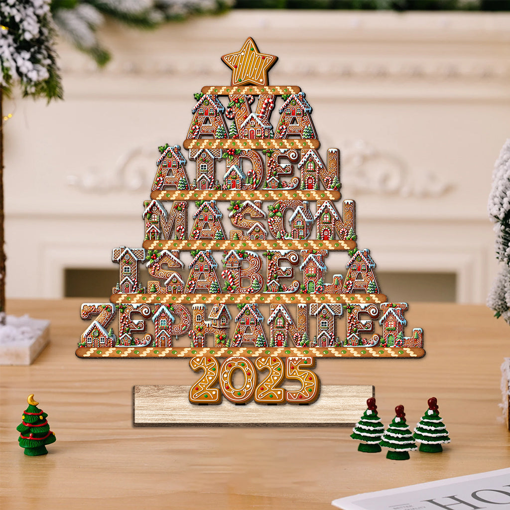 Niedliche Familie – Personalisierte Familie 1-lagig, groß, freistehend