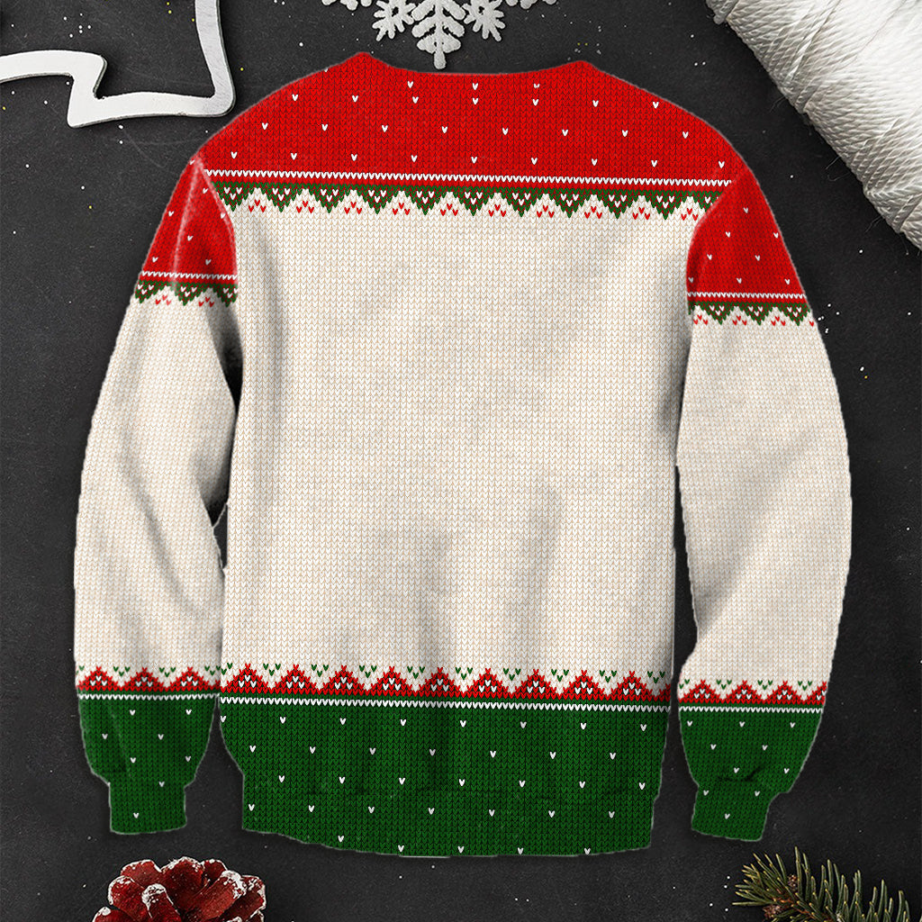 Grandma Love - Personalized Grandma Ugly Sweater