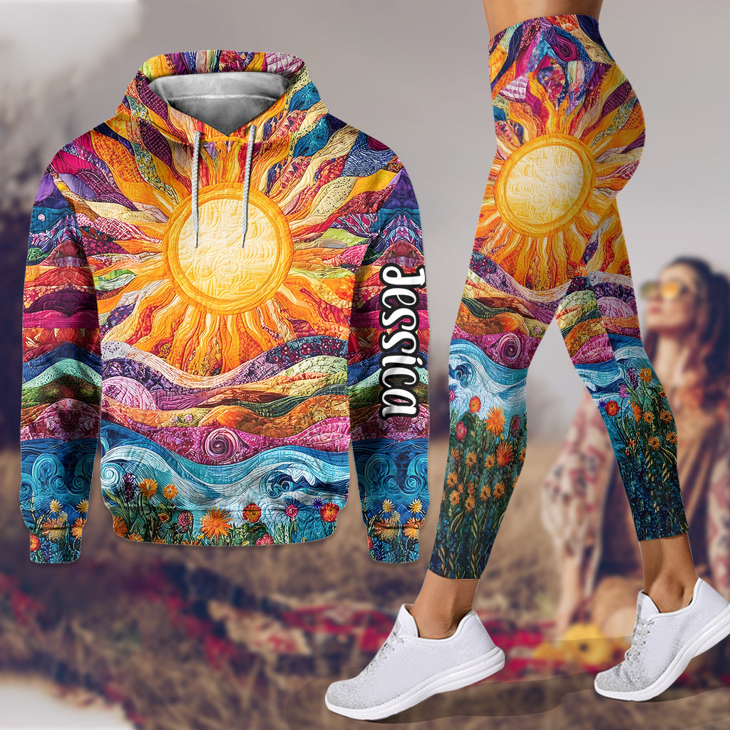 Hippie Soul – Personalisierter Hippie-Hoodie und Leggings