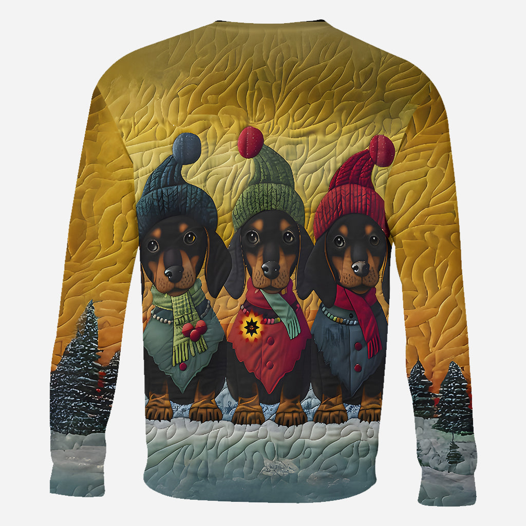 Love Dachshund - Personalized Dachshund All Over Shirt