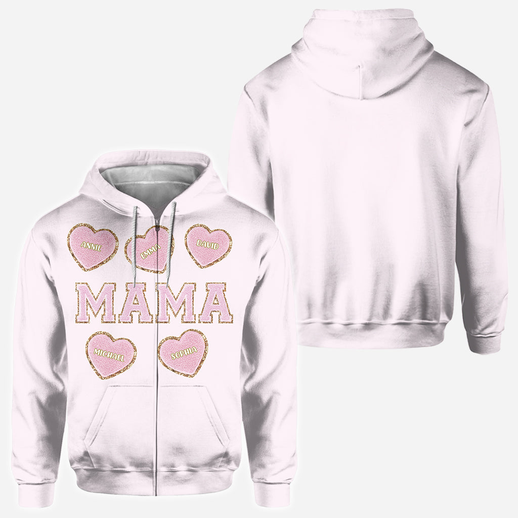 Best Grandma/ Mom Ever - Personalized Grandma All Over Shirt