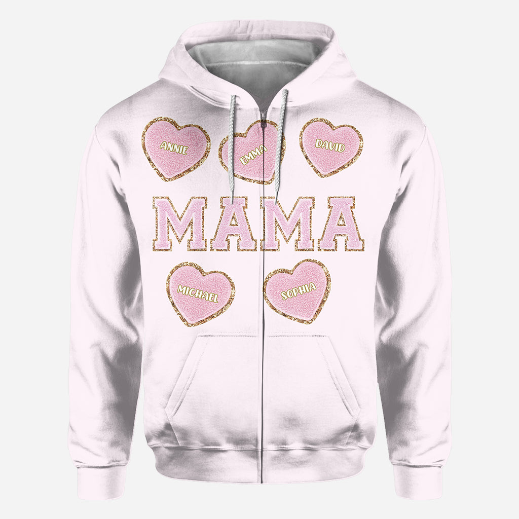 Best Grandma/ Mom Ever - Personalized Grandma All Over Shirt