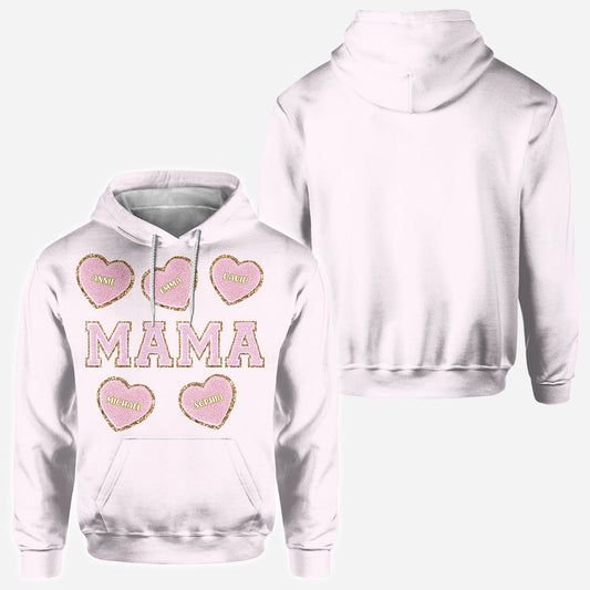 Best Grandma/ Mom Ever - Personalized Grandma All Over Shirt