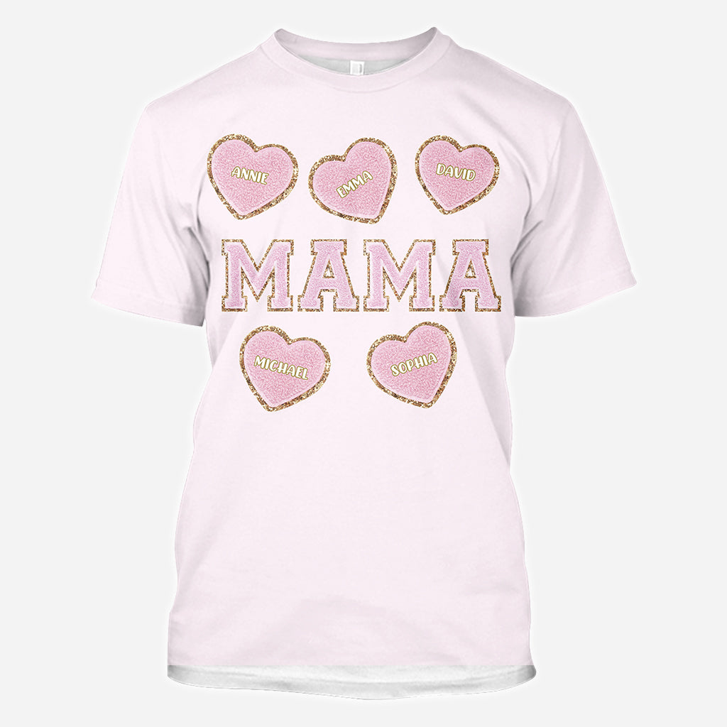 Best Grandma/ Mom Ever - Personalized Grandma All Over Shirt