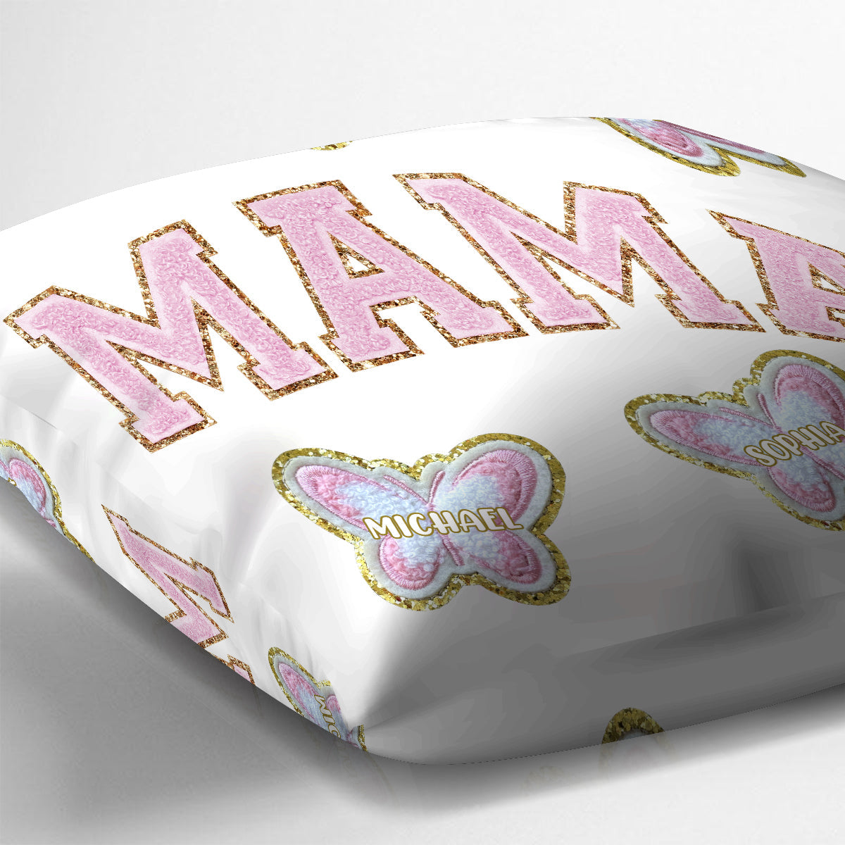 Best Grandma/ Mom Ever - Personalized Grandma Throw Pillow