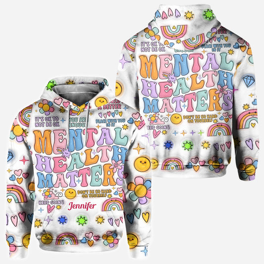 Mentale Gesundheit ist wichtig – Personalisiertes T-Shirt zur Sensibilisierung für psychische Gesundheit