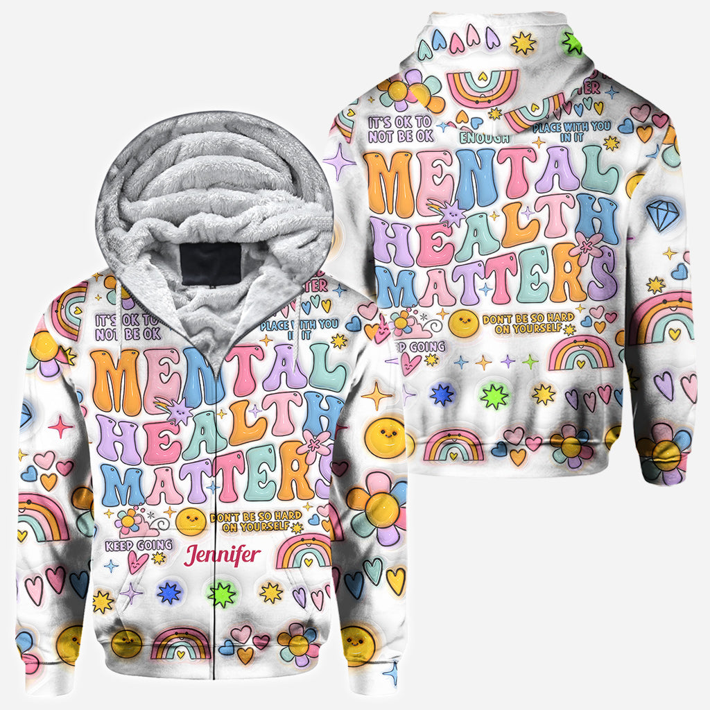 Mentale Gesundheit ist wichtig – Personalisiertes T-Shirt zur Sensibilisierung für psychische Gesundheit