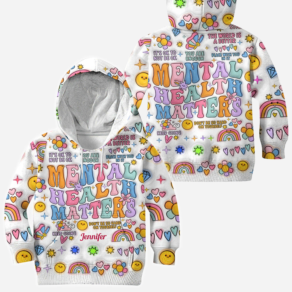 Mentale Gesundheit ist wichtig – Personalisiertes T-Shirt zur Sensibilisierung für psychische Gesundheit