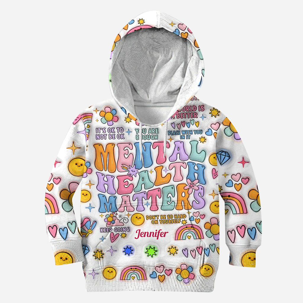 Mentale Gesundheit ist wichtig – Personalisiertes T-Shirt zur Sensibilisierung für psychische Gesundheit