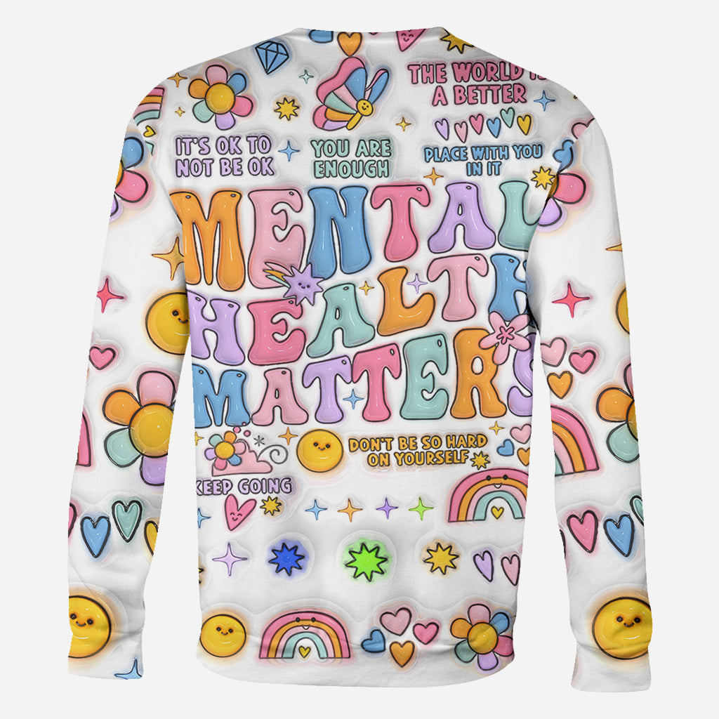 Mentale Gesundheit ist wichtig – Personalisiertes T-Shirt zur Sensibilisierung für psychische Gesundheit