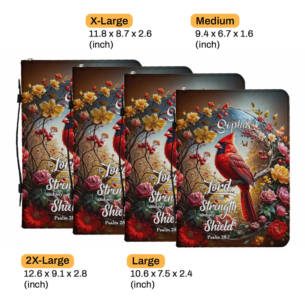 Angel's Whisper - Personalized Christian Leather Bible Cover Bag