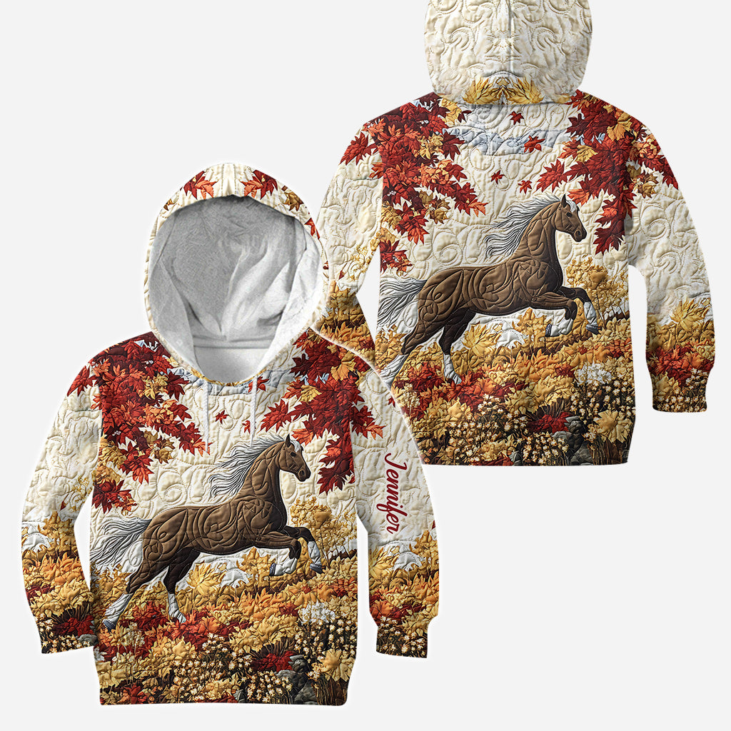 Pferdeliebe – Personalisierter Pferde-Hoodie und Leggings