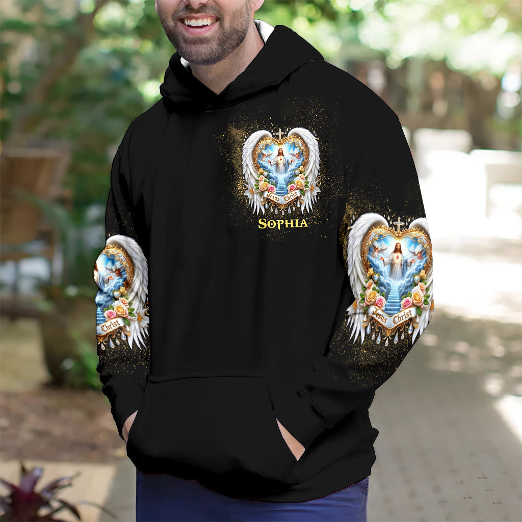 I Believe in God and the Power of Prayer - Personalized Christian All Over Shirt