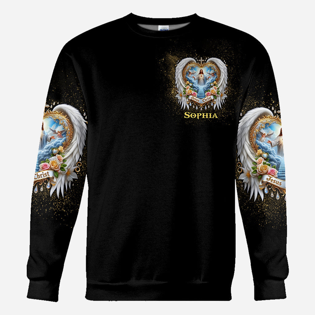 I Believe in God and the Power of Prayer - Personalized Christian All Over Shirt