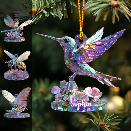 Beautiful Garden - Personalized Gardening Custom Shaped Ornament