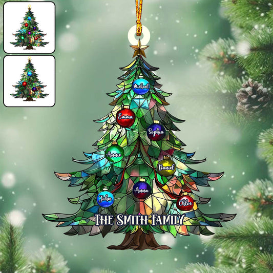 Familienweihnachten – Personalisierter Familienschmuck