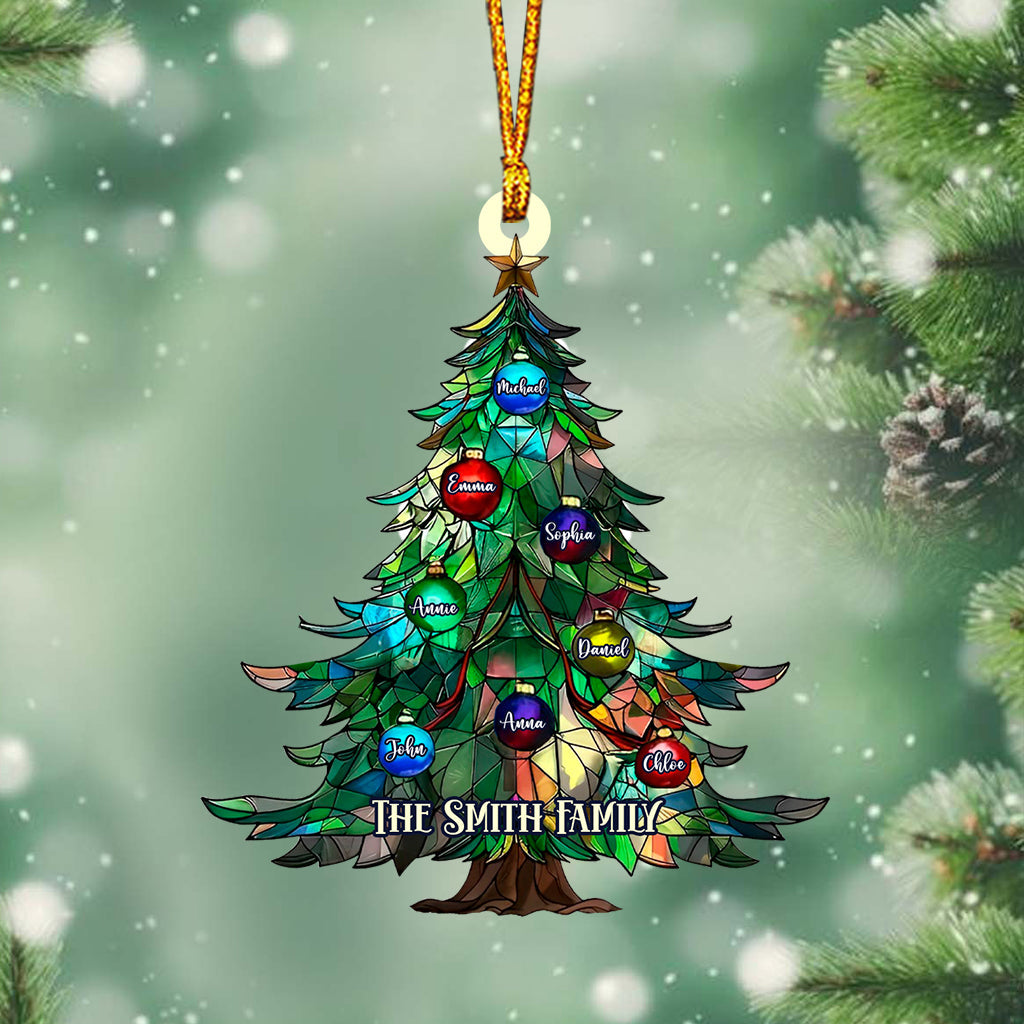 Familienweihnachten – Personalisierter Familienschmuck