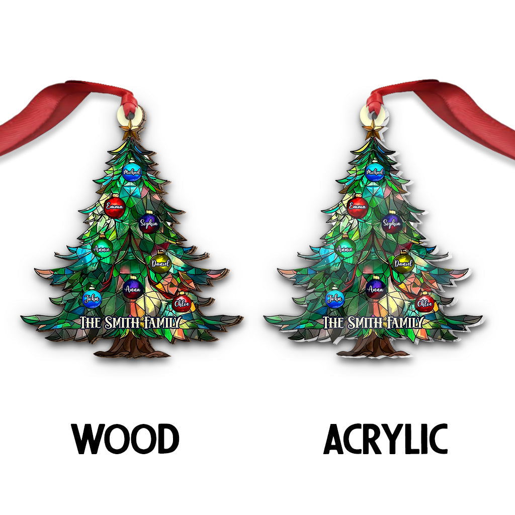 Family Christmas - Personalized Family Ornament