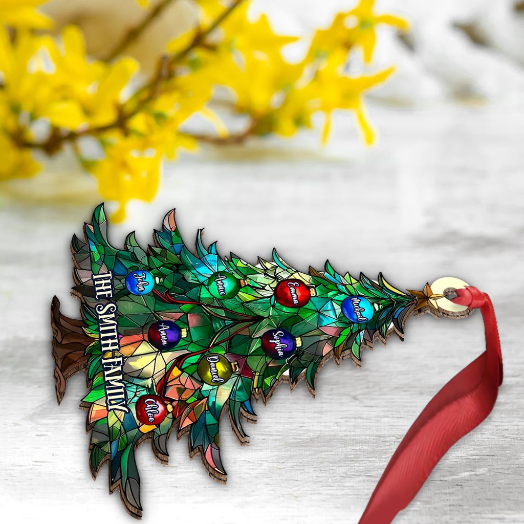 Familienweihnachten – Personalisierter Familienschmuck