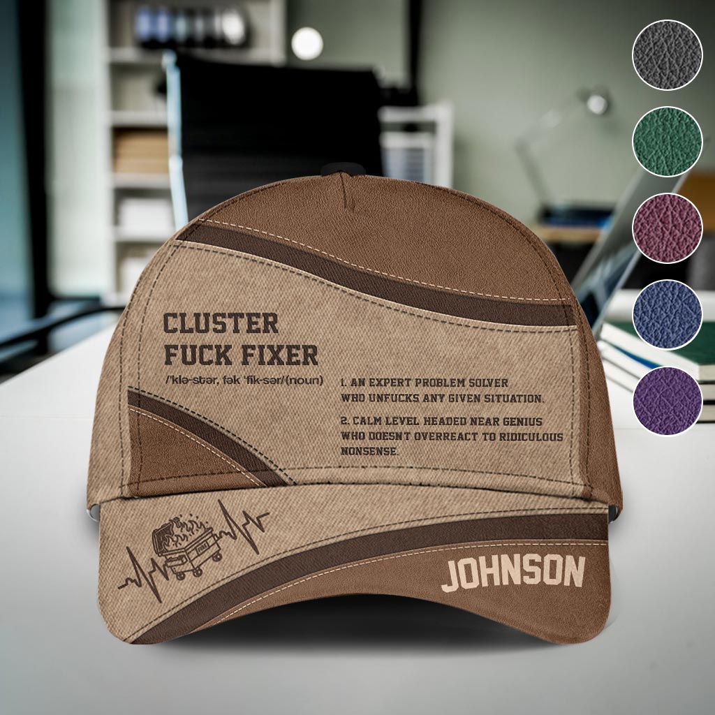 Cluster F**** Fixer - Personalized Colleague Classic Cap