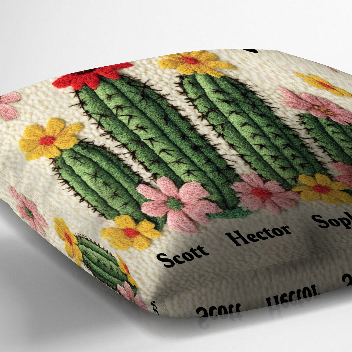 Omas kleine Sticheleien – Personalisiertes Oma-Kissen