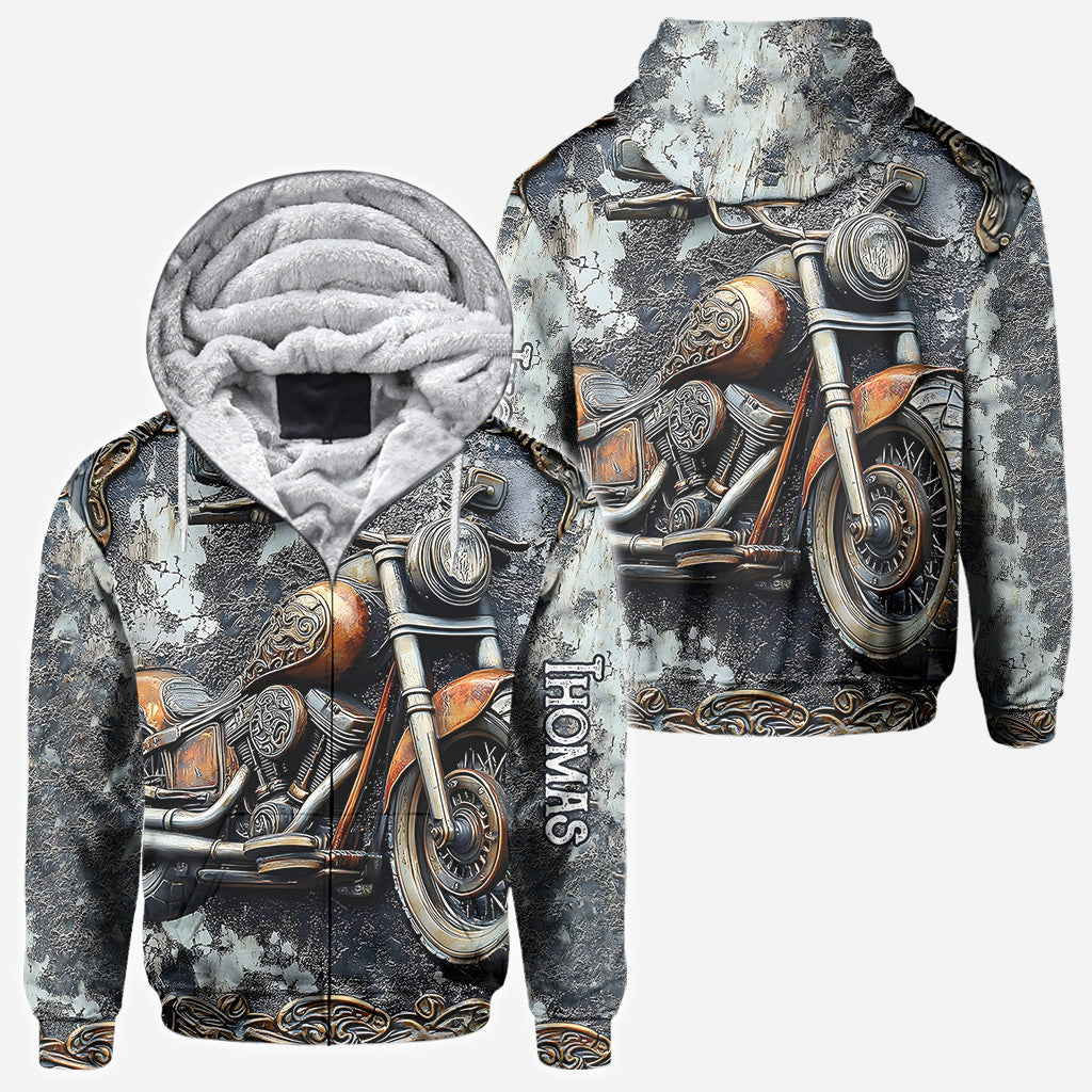 Time To Ride - Personalized Biker All Over Shirt