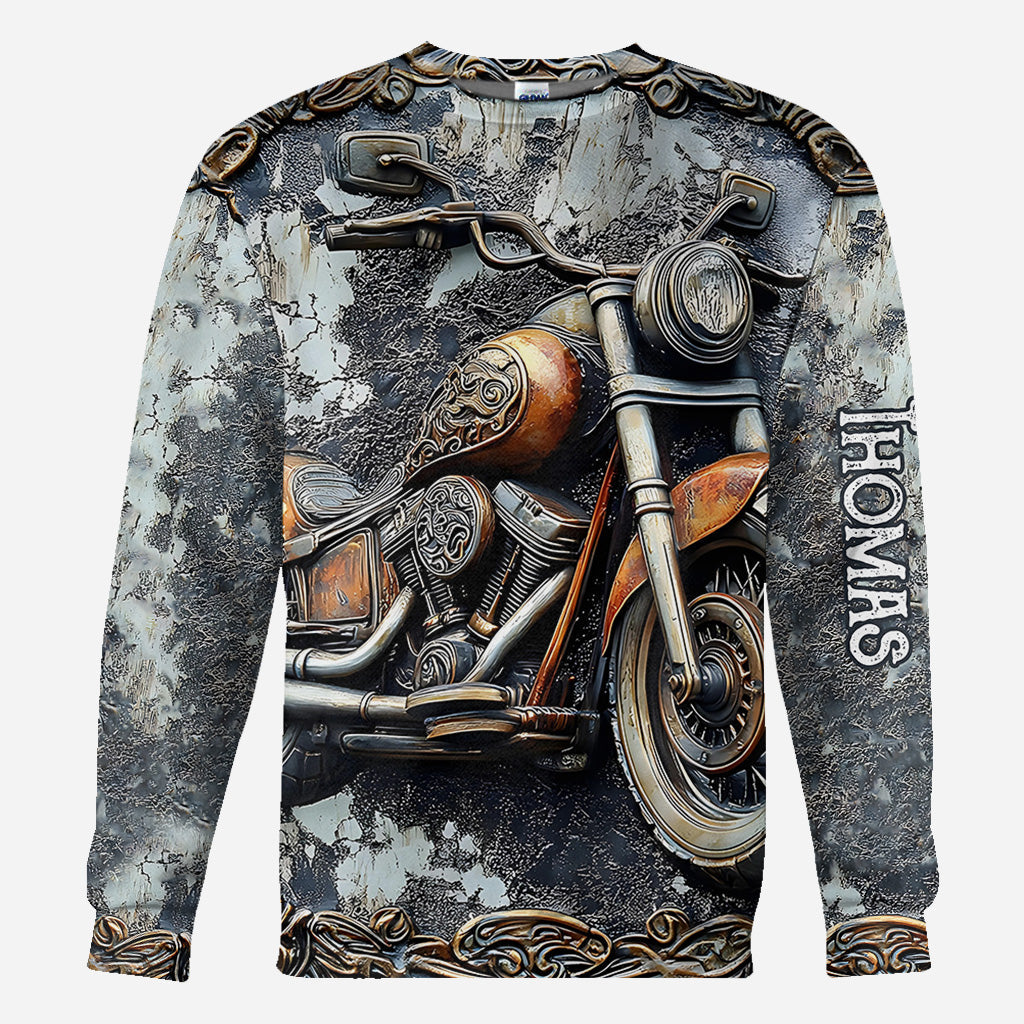 Time To Ride - Personalized Biker All Over Shirt