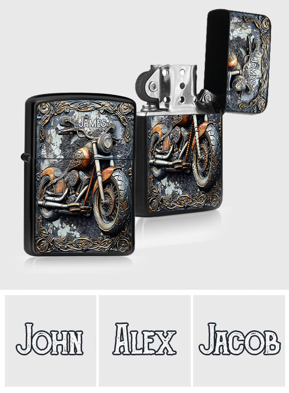 Time To Ride - Personalized Biker Lighter