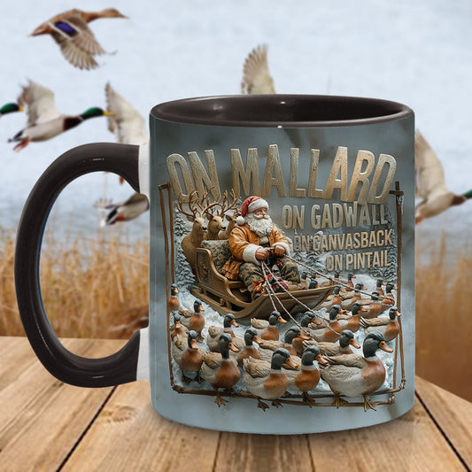 Entenjagd - Becher mit Jagdmotiv