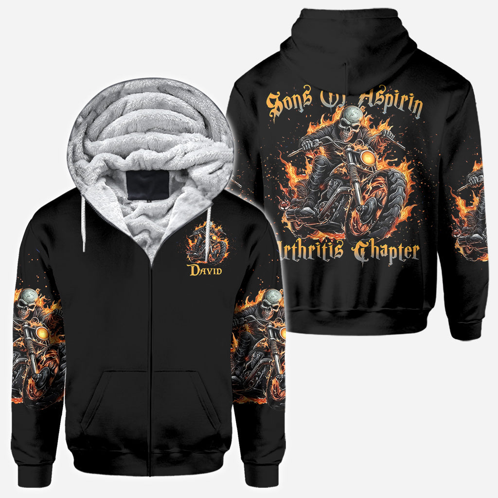 Sohn von Aspirin – Personalisiertes Biker-Shirt