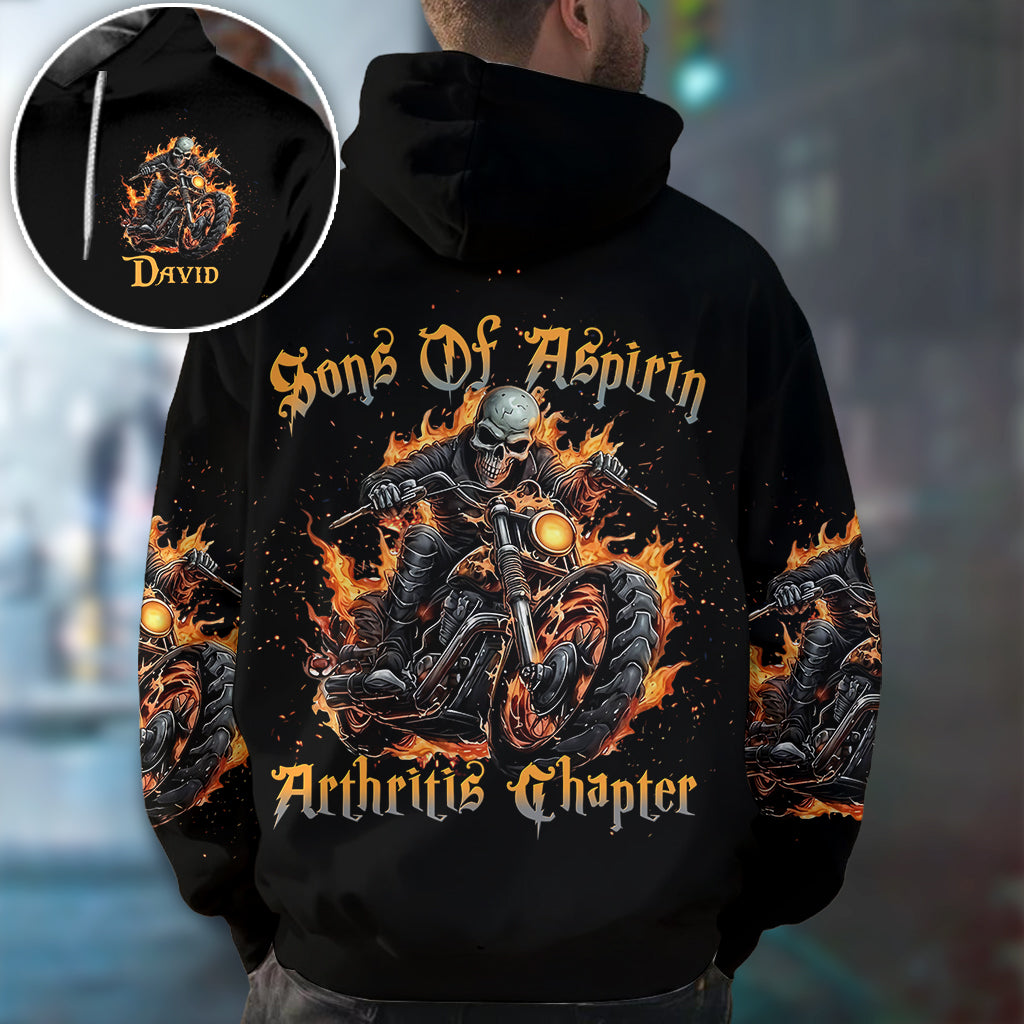 Sohn von Aspirin – Personalisiertes Biker-Shirt