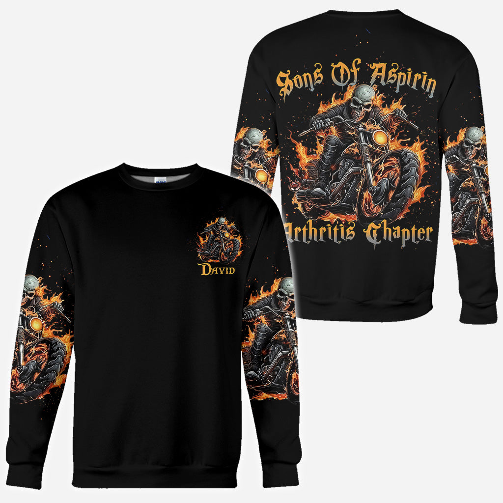 Sohn von Aspirin – Personalisiertes Biker-Shirt