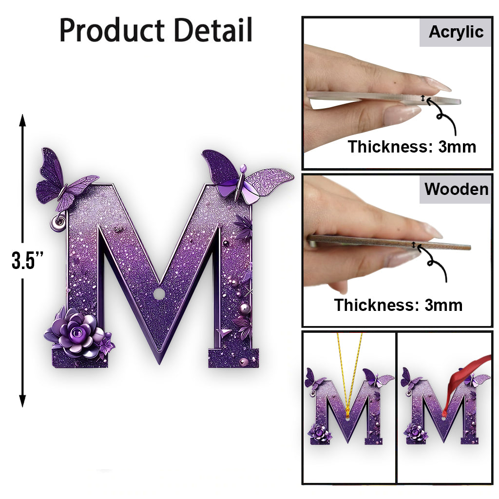 Schmetterlinge lieben – Personalisierter Schmetterlingsanhänger