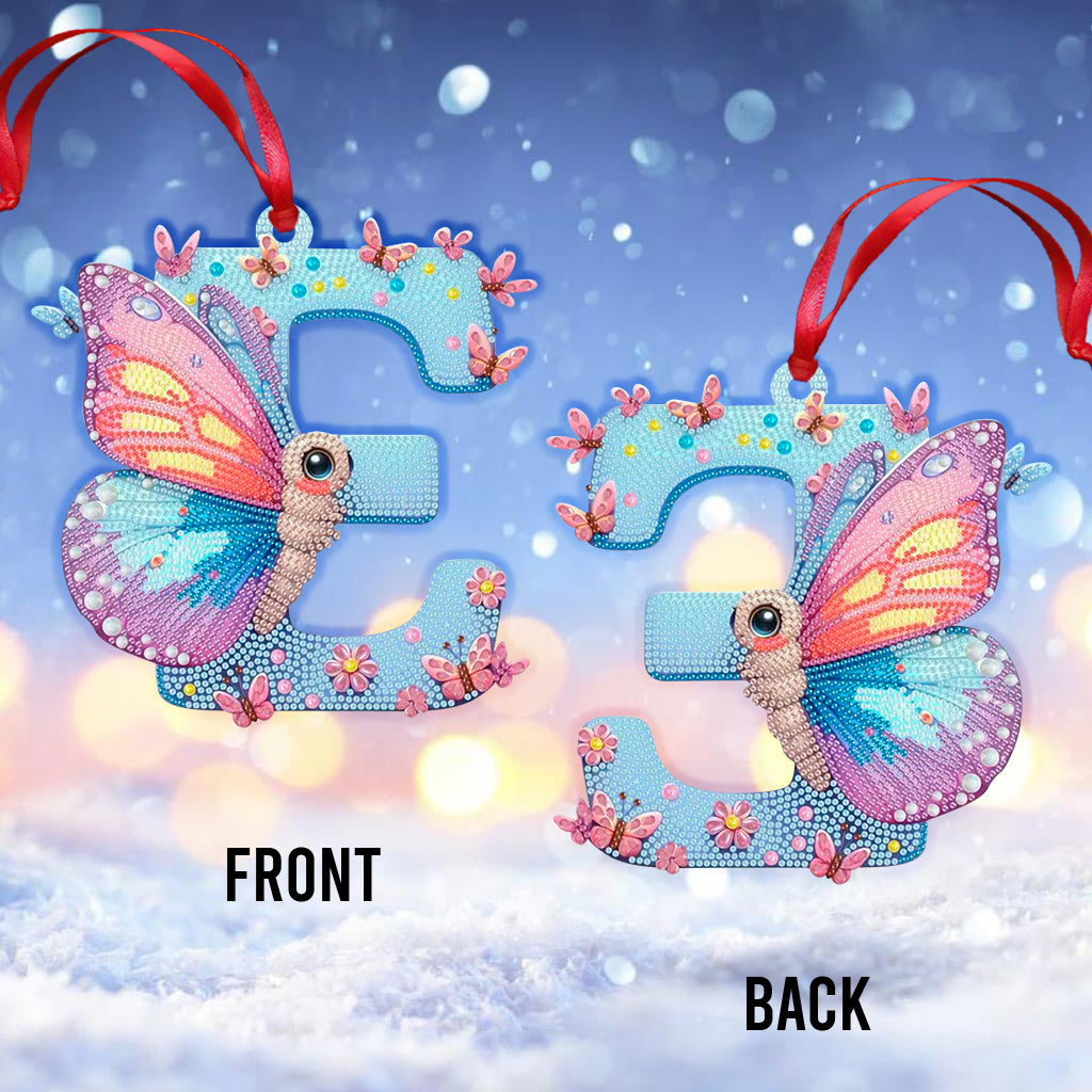 Beautiful Butterfly - Personalized Butterfly Ornament