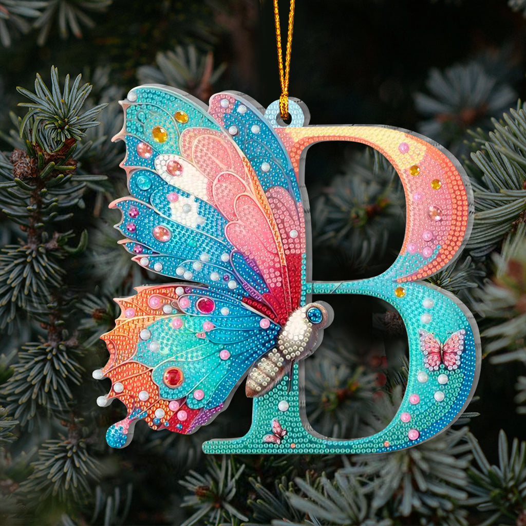 Beautiful Butterfly - Personalized Butterfly Ornament