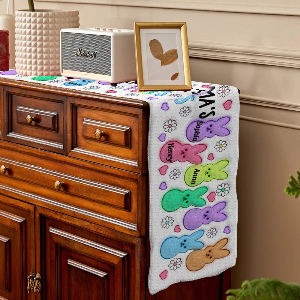 Omas Freunde – Personalisierter Tischläufer für Oma