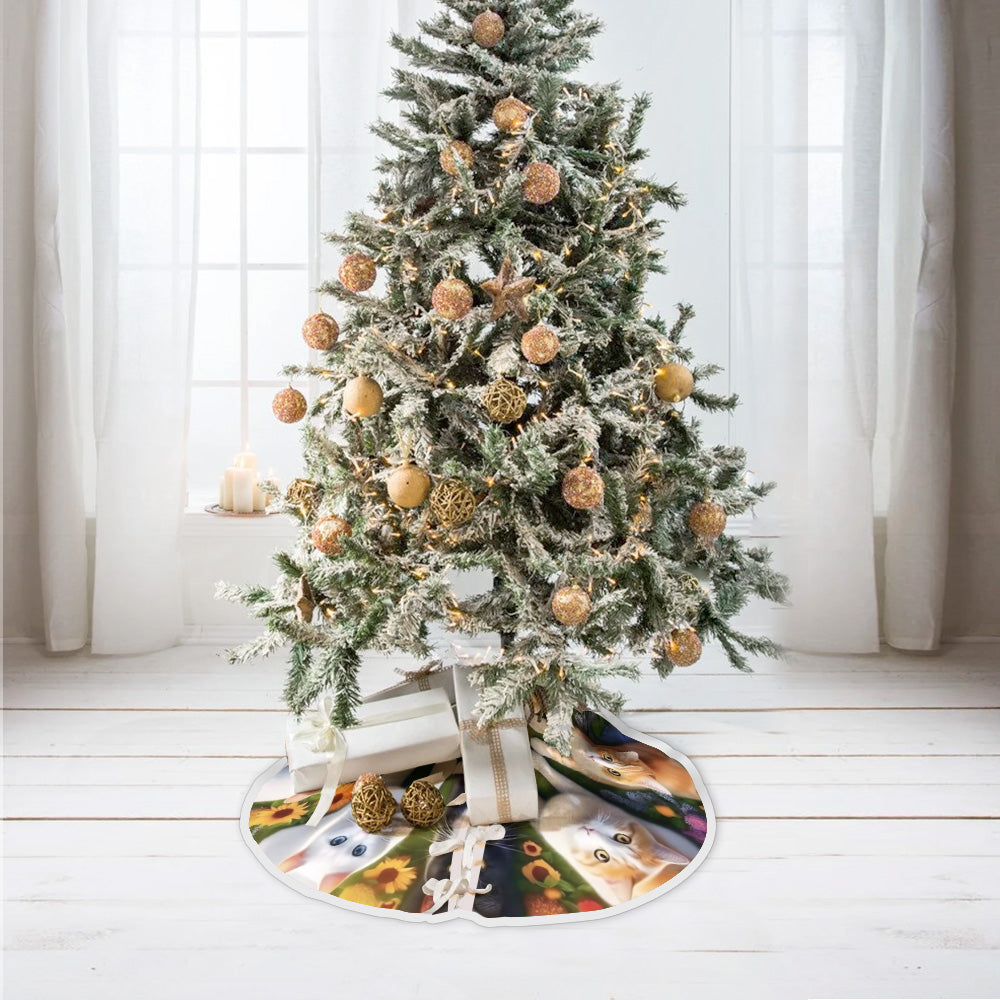 Frohe Weihnachten – Personalisierte Katzenbaumdecke