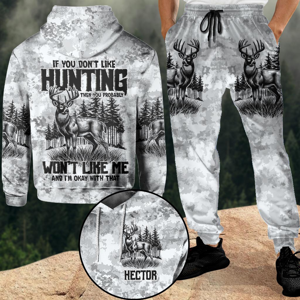 Liebe zur Jagd – Personalisierter Jagd-Hoodie und Jogginghose
