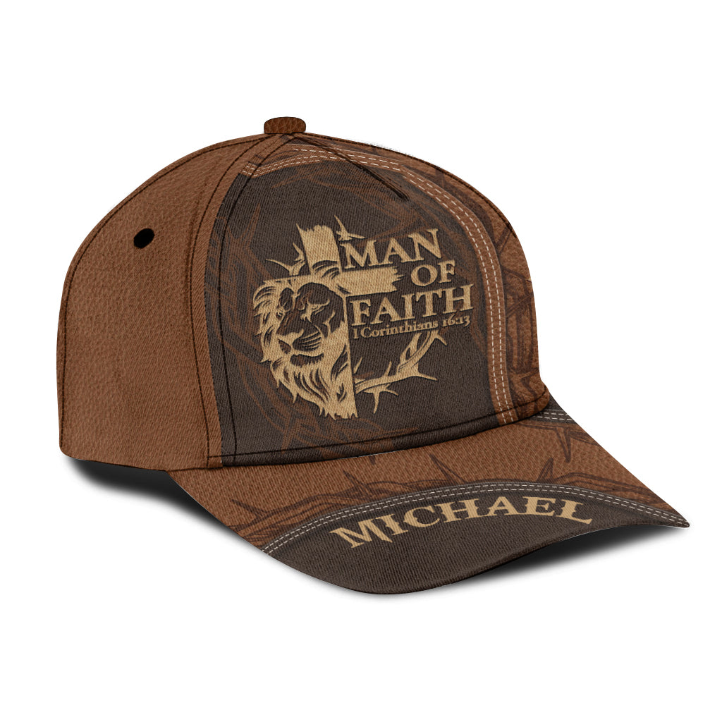 Mann des Glaubens – Personalisierte christliche klassische Kappe