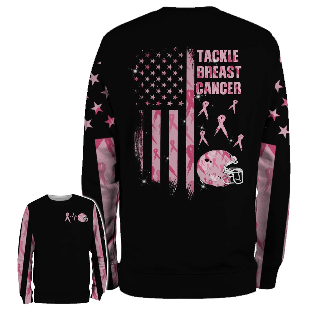 Brustkrebs bekämpfen – T-Shirt und Hoodie zur Sensibilisierung für Brustkrebs 0822