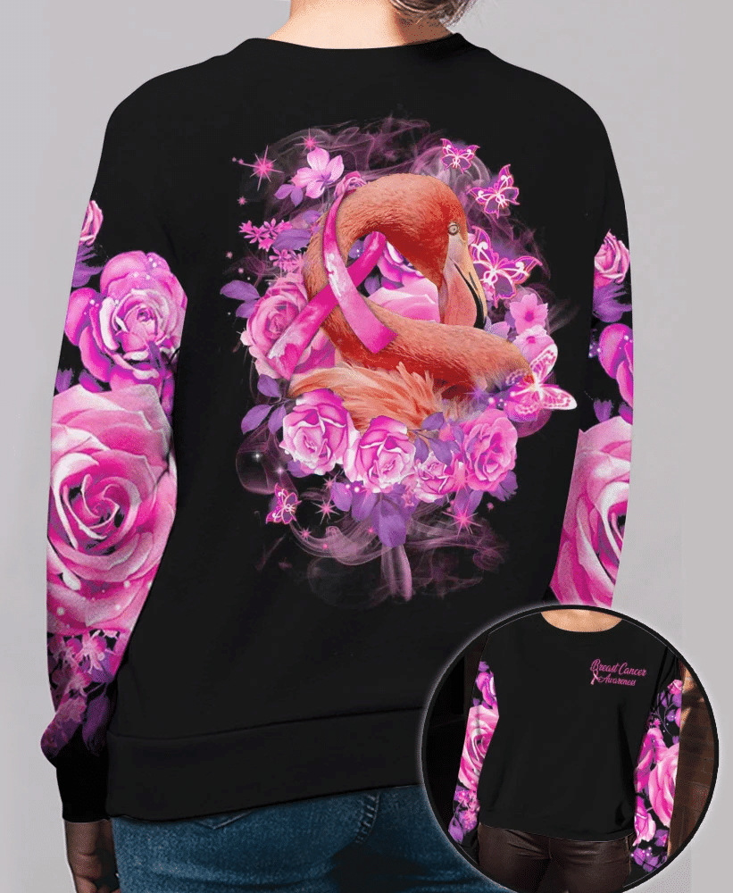 Flamingo Breast Cancer Awareness - Breast Cancer Awareness All Over T-shirt and Hoodie 0822
